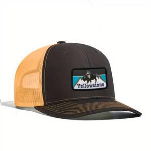 Casquette Trucker 6 Panneaux en Gros de l'Usine du Vietnam, Broderie de Logo Personnalisé, Dos en Maille, Visière Courbée Rigide, Snapback, Gorras - Product Image 3