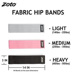 Bandes de Résistance en Tissu Élastique Personnalisables avec Logo OEM, Lot de 3 Bandes pour Fessiers et Hanches avec Sac en Maille, Marque Privée - Product Image 4