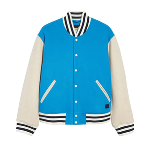 High Quality Waterproof Muskrat Fur Varsity <b>Jacket</b> <b>for</b> Spring Custom Made Japan Style <b>Men's</b> - Product Image 3