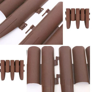 รั้วพลาสติกสำหรับสนามหญ้า ทนทาน ใช้ตกแต่งขอบสวน ขอบต้นไม้ และจัดสวน - Product Image 4