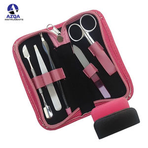 Ensemble de coupe-ongles en acier inoxydable pour manucure et pédicure, outils de soin des cuticules avec étui de rangement portable - Product Image 5