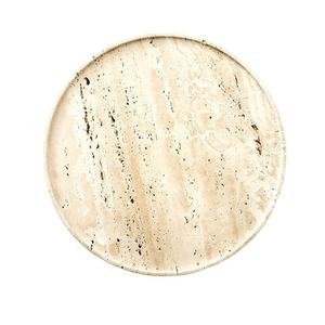 Custom Shape Marble Tray Artistic <b>Decorative</b> Serving <b>Plate</b> Unique Marble Tray for Home Decor High-Quality Marble Serving Dish - Product Image 2