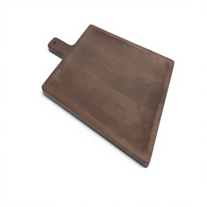 Tabla de cortar de madera, tabla de cortar de frutas y verduras de Color marrón para mesa y accesorios de cocina hechos a mano - Product Image 1