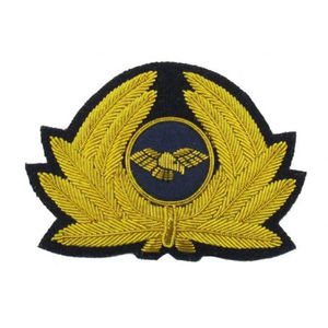 Badges brodés 3D personnalisés en fil de soie, faits main, à coudre sur toile, avec ailes brodées, en tissu sur mesure - Product Image 1