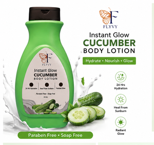 Lotion corporelle éclat instantané au concombre - Product Image 4