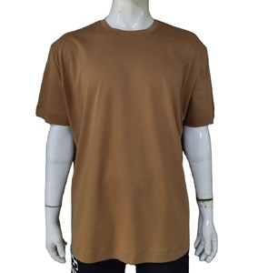 2026 New Factory Made <b>Low</b> MOQ 100% Cotton Breathable Oversized Front Logo Men's Summer Casual T-Shirt O-Neck Short Sleeve - Product Image 6