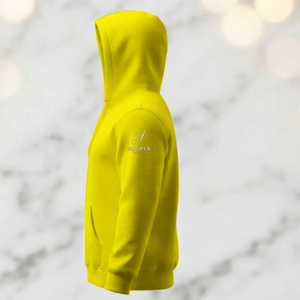 เสื้อฮู้ดสีเหลืองแนวสตรีทแฟชั่นสุดฮิต ดีไซน์และผ้าคุณภาพดี มีจำหน่าย พร้อมบริการสกรีนโลโก้ตามต้องการ - Product Image 6