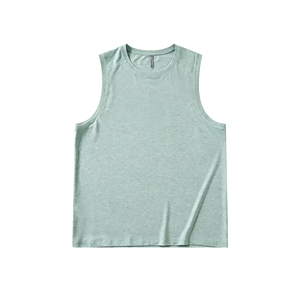 Pro Grade <b>Navy</b> Blue Muscle Tank for Men Lightweight Breathable Tank <b>Top</b> For Mens Best Workout Shirt for Gym Sports & Outdoor Use - Product Image 4
