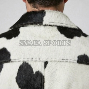 Premium Quality Finished Sheep Skin <b>Leather</b> Windproof Waterproof Eco-Friendly Breathable Hair on <b>Leather</b> <b>Jackets</b> - Product Image 4