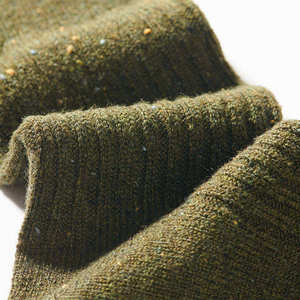 Durable Cotton Work Gear Crew <b>Socks</b> With <b>Moisture</b> Wicking Fabric Reinforced Heel Toe Breathable Comfort For Daily Work - Product Image 4