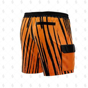 Shorts cargo en toile pour homme, personnalisés OEM, tissu en coton et polyester, taille élastique, séchage rapide, respirant, pour une liberté de mouvement optimale - Product Image 4