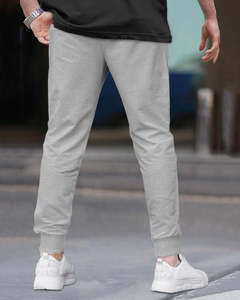 Pantalons de jogging pour hommes avec impression DTF de qualité supérieure, logo personnalisé, en molleton de coton, respirants, tissu de haute qualité, fabrication OEM et ODM - Product Image 2