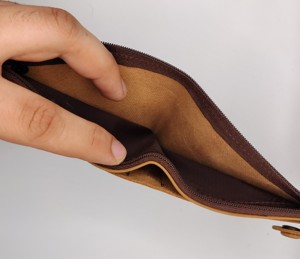 High Quality RFID Protected Genuine Leather Short <b>Card</b> <b>Holders</b> Men's <b>Wallets</b> Silk Lining Snap Closure Factory OEM Wholesale 2026 - Product Image 5