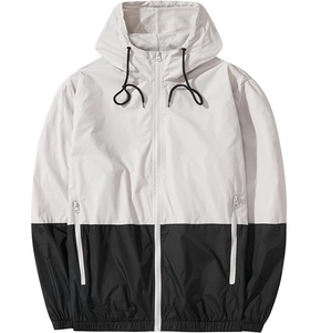 Black & White Two Colors Windbreaker <b>Jacket</b>-Windproof Waterproof Breathable Quick Dry Outerwear Raincoat Mens <b>Reversible</b> <b>Jackets</b> - Product Image 6