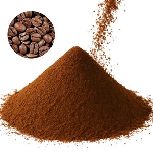 กาแฟสำเร็จรูปชนิดผงขายส่งแบบสเปรย์ดราย โรบัสต้า สารสกัดกาแฟละลายน้ำได้ คาเฟอีนสูง เอสเพรสโซสีดำ - Product Image 1