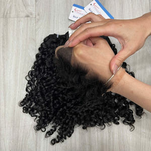 Extensiones de Cabello Humano Rizado Pixie, Color Negro Natural Vietnamita, Tejido a Máquina, 16 Pulgadas, Listo para Enviar - Product Image 5