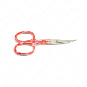 Ciseaux à ongles en acier inoxydable argenté de qualité supérieure avec poignée recouverte de papier, lame tranchante, ciseaux de manucure professionnels de haute qualité - Product Image 2