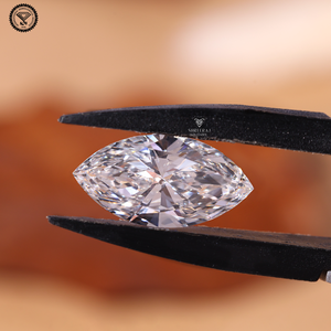 Diamants de laboratoire de qualité supérieure, taille marquise, 5,00 carats, clarté VVS2, CVD, fournisseur en gros de diamants en vrac d'Inde - Product Image 1