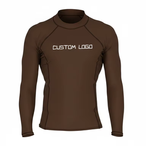 เสื้อรัดกล้ามเนื้อแขนยาวสำหรับผู้ชาย แห้งเร็ว เหมาะสำหรับออกกำลังกาย เสื้อรัดกล้ามเนื้อแขนยาวสำหรับผู้ชาย แห้งเร็ว สำหรับเล่นกีฬาและกิจกรรมต่างๆ - Product Image 1