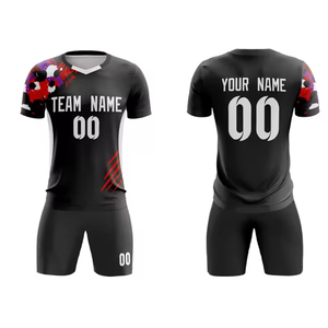 ชุดเสื้อและกางเกงฟุตบอล ชุดยูนิฟอร์มฟุตบอล ขายส่งมีจำหน่าย - Product Image 1