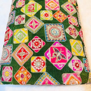 Premium position print with embroidery fabric is a modern textile designed for stylish fashion and <b>garment</b> collections This fabr - Product Image 2