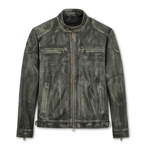 Chaqueta de Cuero Premium para Hombre, Prenda Exterior Elegante y a la Moda, Chaqueta de Invierno a Precio de Mayoreo con Logotipo Personalizado - Product Image 5