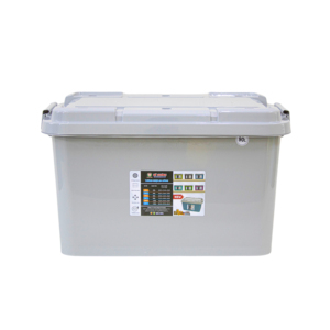 High-quality PP <b>Plastic</b> <b>Storage</b> <b>Bins</b> Tight-fitting Lids Reinforced Corners 90L Capacity Modern Design for Clothing Bathroom Food - Product Image 6