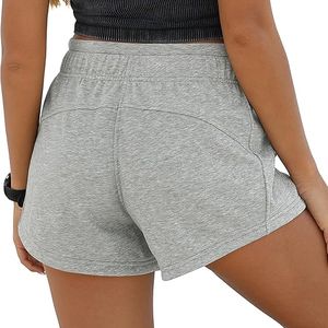 Prix de gros, logo personnalisé, nouvelle mode, short cargo mi-long pour femme, style streetwear, 100% coton, respirant, élastique, été - Product Image 2