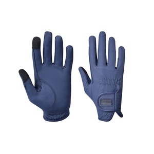 Luxury Professional Winter Horse Riding Gloves Soft Leather Breathable Training Gloves Custom Design <b>Equestrian</b> Wholesale - Product Image 3