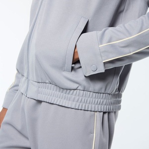 OEM ODM Custom <b>Sports</b> <b>Apparel</b> Zipper Tracksuit for Running Exercise Gym Training Manufacturer Wholesale Supplier - Product Image 6