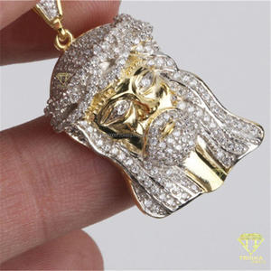 Christian Faith Pendant With Iced Out Moissanite Diamonds For Men And Women - Product Image 6