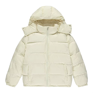 Veste matelassée longue pour homme avec tissu hydrofuge et rembourrage intérieur chaud pour un confort hivernal - Product Image 1