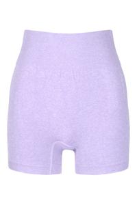 Ensemble de vêtements de sport pour femmes en tricot, haut court à manches courtes, short au-dessus du genou, couleur unie, respirant, sportif, pour la gym et le yoga - Product Image 5