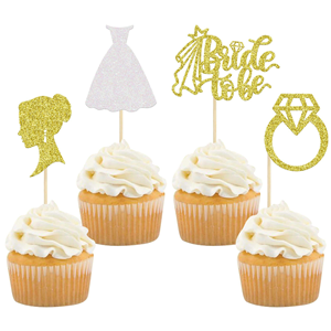 Papel Brillante al por Mayor para Decoración de Bodas, Cumpleaños y Fiestas, Suministros para Postres, Decoración Personalizada para Cupcakes - Product Image 4