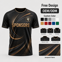 Maillot de football personnalisé en polyester pour homme, coupe ajustée, avec motifs par transfert thermique
