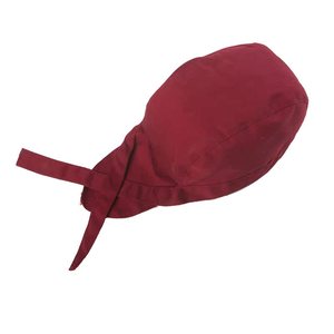 Gorro de Chef Pirata Transfronterizo con Cinta de Seda, Gorro de Trabajo Unisex Personalizado, Estilo Casual para Restaurante Occidental, 100% Imagen - Product Image 2
