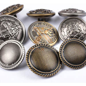 Botones de Hierro para Uniformes Ceremoniales de Nuevo Diseño con Bajo MOQ, Botones de Hierro para Uniformes Ceremoniales de Marca Privada - Product Image 6