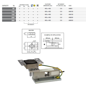 Best Quality Aluminum Wide Selling Weighing <b>Scale</b> AM Single Point Truck <b>Scale</b> <b>Digital</b> Load Cells for Live Stock Industries - Product Image 6