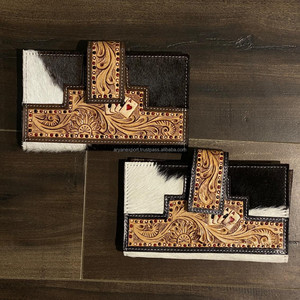 2025 diseñador de lujo tarjeta dinero cuero mecanizado a mano cartera larga cuero de vaca genuino Vintage señoras moda mujer embrague - Product Image 4