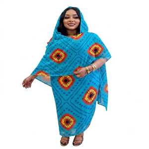 Factory Wholesale Rabit size Sudanese Thobe High Quality Combed Cotton Voile <b>Fabric</b> Woven Digital Print Medium <b>Weight</b> - Product Image 2