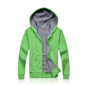 Sudadera con Capucha y Cremallera para Hombre, de Alta Calidad, Forro Polar de Algodón, Resistente al Viento, Transpirable, Ecológica, para Otoño e Invierno, Estilo Urbano - Product Image 5