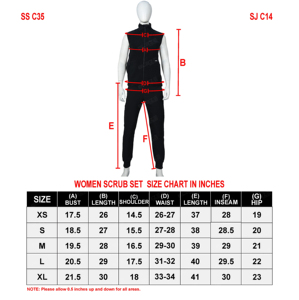 Custom Logo Denim Unisex <b>Scrub</b> <b>Sets</b> with Needle Detection Seamless Fusing Breathable Fabric for Hospital Use - Product Image 5