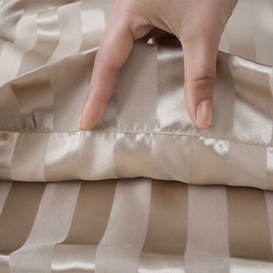 2 taies d'oreiller en satin, douces et résistantes aux plis, plusieurs couleurs, grande taille, pour la maison, le dortoir, la literie d'hôtel - Product Image 6