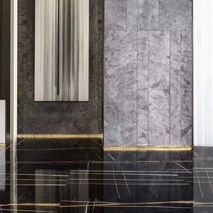 Revêtement mural extérieur en pierre mince stratifiée haute pression, aspect ardoise, disponible en formats 61x122cm et 122x244cm, blocs - Product Image 4