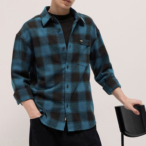 Camisa de Franela para Hombre, 100% Algodón, Personalizada, de Secado Rápido, Ligera, Cómoda, Duradera y Transpirable, Corte Regular, Venta al Por Mayor - Product Image 1