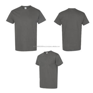 ผู้ผลิตเสื้อผ้าบุรุษ รับสกรีนเสื้อยืดเรียบๆ ผ้าฝ้าย 100% เสื้อยืดแห้งเร็ว เสื้อวิ่งสำหรับผู้ชาย - Product Image 2