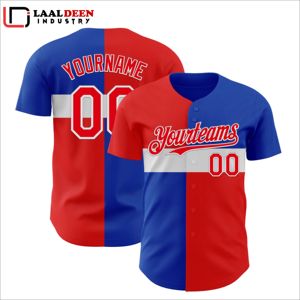 Ensembles d'uniformes de baseball personnalisés avec impression par sublimation du nom de l'équipe, du logo et du numéro. Créez vos propres uniformes de baseball et de softball. - Product Image 3