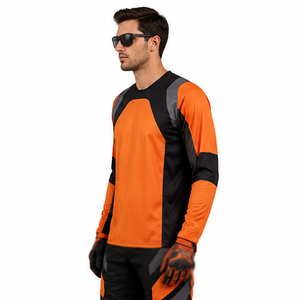 Maillot de motocross personnalisé avec impression par sublimation, respirant, pour VTT, options grandes tailles, maillot de motocross pour adultes unisexe - Product Image 4