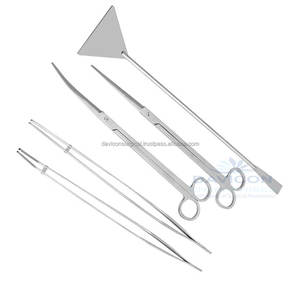 Kit d'ustensiles de jardinage pour Aquarium, 1 pièce, en acier inoxydable - Product Image 5