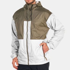 Chaqueta Cortavientos Impermeable para Hombre con Logotipo Personalizado, Chaqueta de Invierno con Capucha, Transpirable, Ropa de Calle para Exteriores, Chaqueta Ligera de Lona para Hombre - Product Image 1